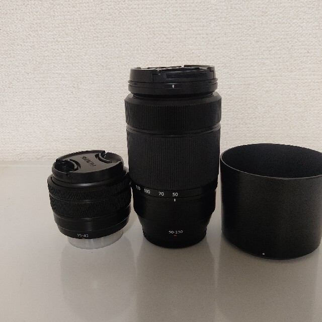 FUJIFILM XC15-45mm XC50-230mm ズームレンズ セット-