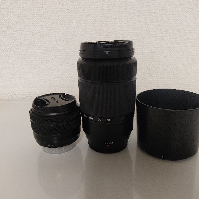 FUJIFILM XC15-45mm XC50-230mm ズームレンズ セット