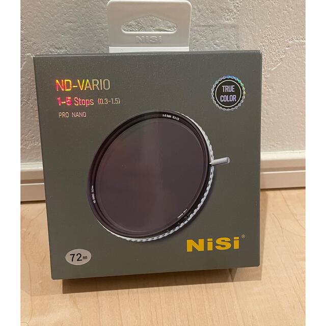 NiSi  TRUE COLOR VARIO 1-5stops 72mmフィルター