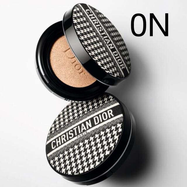 Dior - ディオール 限定 千鳥柄 クッションファンデーション 0N Dior - ディオール 限定 千鳥柄 クッションファンデーション 0N