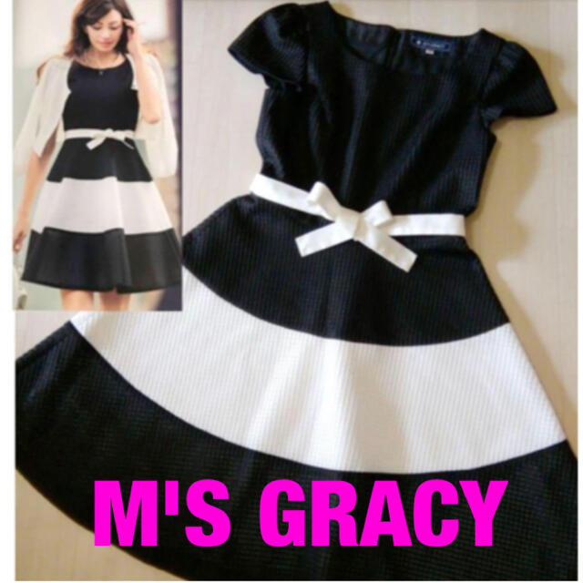 M'S GRACY(エムズグレイシー)のM'S GRACYワンピース♡Mサイズ レディースのワンピース(ひざ丈ワンピース)の商品写真