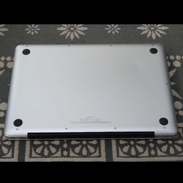 ◆値引き！MacBookPro 13 Mid 2012 本体クリアカバー黒付き◆ 4