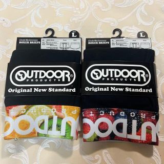 アウトドアプロダクツ(OUTDOOR PRODUCTS)のOUTDOORボクサーＬサイズ計2枚(ボクサーパンツ)