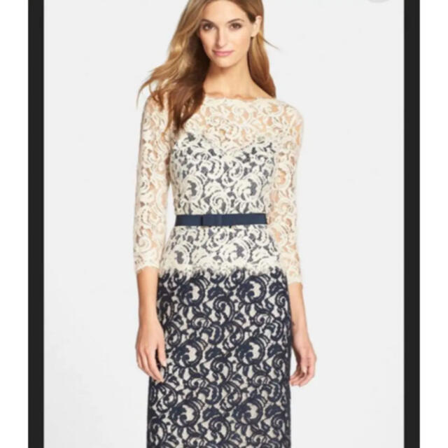 美品】TADASHI SHOJI タダシショージ 総レースワンピース ドレス