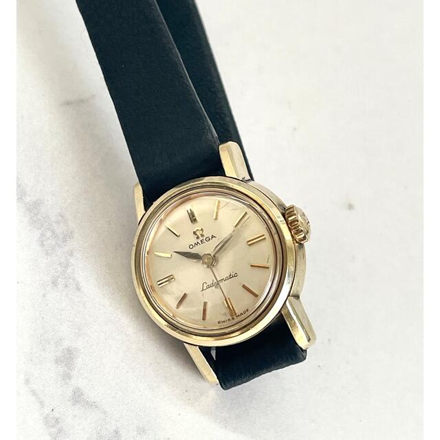 OH済】OMEGA オメガ レディマティック シーマスター 自動巻き 腕時計