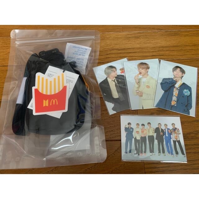 BTS マクドナルドコラボ　LOGO MINI BAG フォトカード