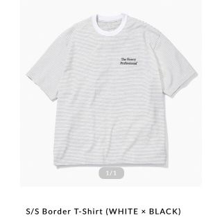 ワンエルディーケーセレクト(1LDK SELECT)のennoy Border T-Shirt (WHITE × BLACK)(Tシャツ/カットソー(半袖/袖なし))