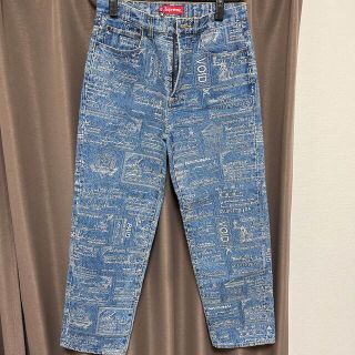 シュプリーム(Supreme)のsupreme デニムパンツ(デニム/ジーンズ)