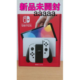 Nintendo Switch - 新品未開封　Nintendo  Switch  本体 有機ELモデル ホワイト 