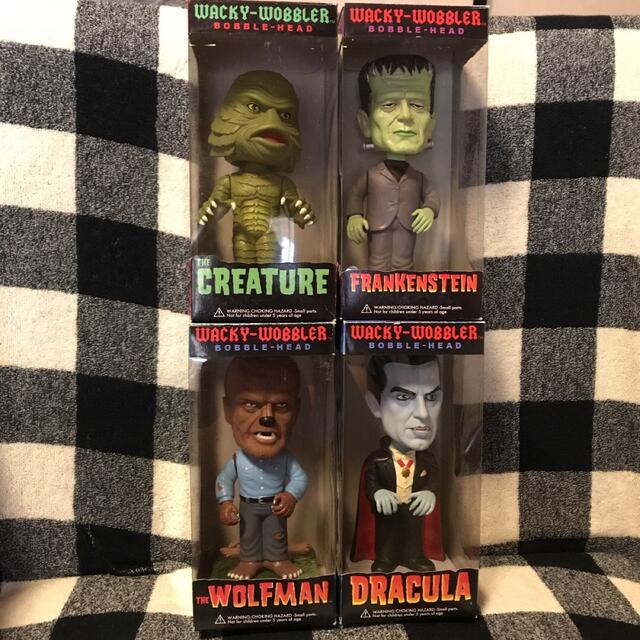 FUNKO ワッキー ワブラー ユニバーサルモンスター 4体セット