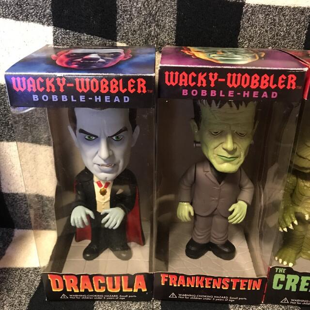 FUNKO ワッキー ワブラー ユニバーサルモンスター 4体セット