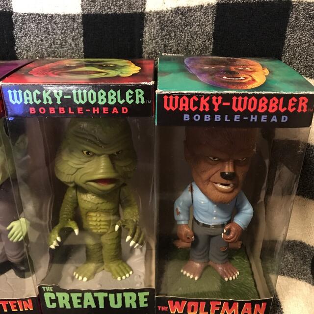 FUNKO ワッキー ワブラー ユニバーサルモンスター 4体セット