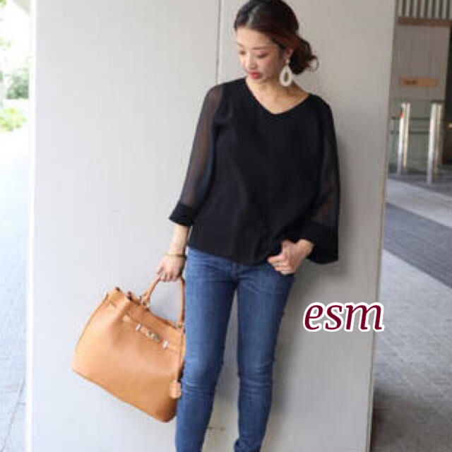 Noble - Noble Vアキタックニュアンスプルオーバーの通販 by esm Noble - Noble Vアキタックニュアンスプルオーバーの通販 by esm
