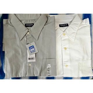 ユニクロ(UNIQLO)のユニクロ　ドライサッカーシャツ　XL ２枚(シャツ)