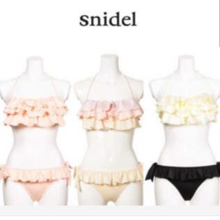 スナイデル(SNIDEL)のSnidel大人気アイムウェア♡ティアードフリルビキニ(水着)