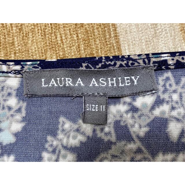 LAURA ASHLEY(ローラアシュレイ)のローラアシュレイ 藤の花 ペイズリー柄ワンピース 11(L) レディースのワンピース(ロングワンピース/マキシワンピース)の商品写真