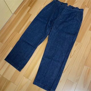 コモリ(COMOLI)のCOMOLI 20AW デニムオーバーパンツ NAVY 2(デニム/ジーンズ)