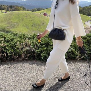 myine ボンディング セットアップ ホワイトの通販 by Youko's closet