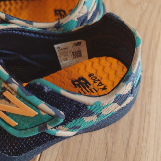 New Balance(ニューバランス)のニューバランス　キッズ　ベビー　15cmサンダル　夏メッシュシューズ　水陸両用 キッズ/ベビー/マタニティのキッズ靴/シューズ(15cm~)(サンダル)の商品写真