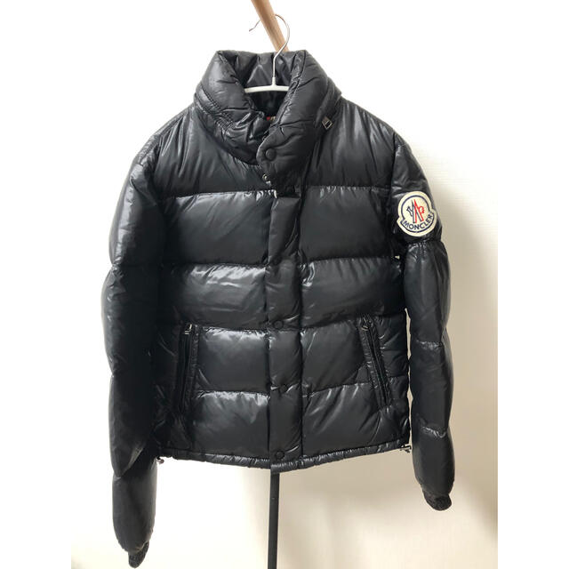 MONCLER - モンクレール エベレスト ビッグロゴ ブラック サイズ0 の ...