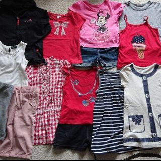 ベビーギャップ(babyGAP)のまとめ売り110  女の子  14着(Tシャツ/カットソー)