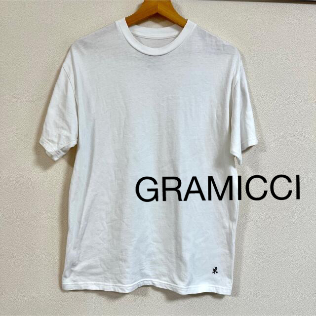 GRAMICCI(グラミチ)のグラミチ　半袖　白Tシャツ メンズのトップス(Tシャツ/カットソー(半袖/袖なし))の商品写真