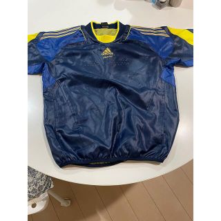 アディダス(adidas)のadidasアディダス ウインドブレーカー半袖(Tシャツ/カットソー(半袖/袖なし))