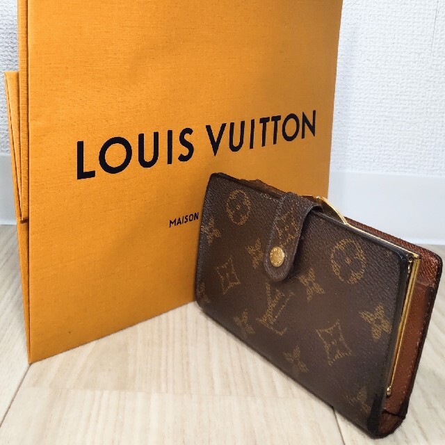 LOUIS VUITTON - ☆極美品本物鑑定済ルイヴィトンモノグラムがま口折財布の通販 by あつたろう's shop｜ルイヴィトンならラクマ