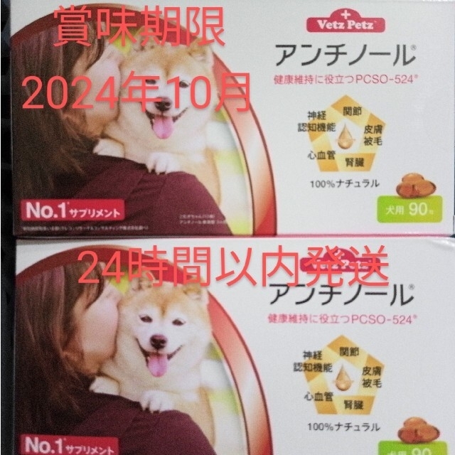 アンチノール　2箱おまとめ犬用サプリメント