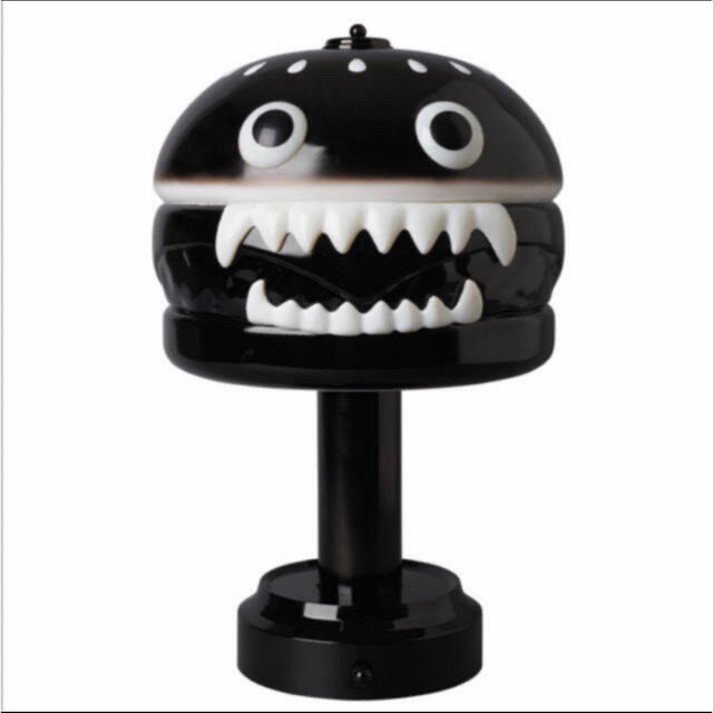 UNDERCOVER - UNDERCOVER HAMBURGER LAMP BLACK CLEAR