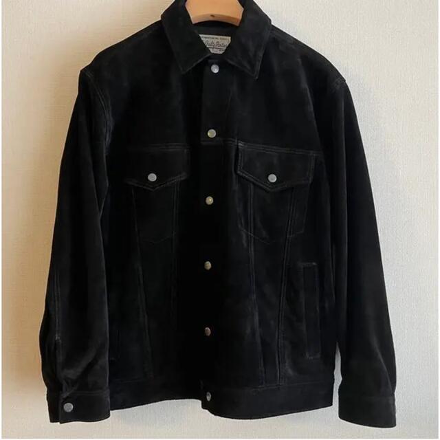 WACKOMARIA SUEDE LEATHER TRUCKER JACKET