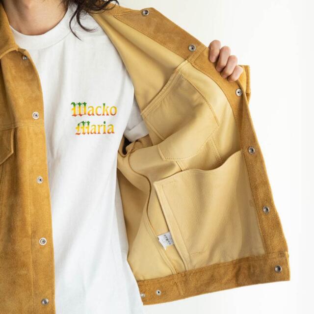 WACKOMARIA SUEDE LEATHER TRUCKER JACKET