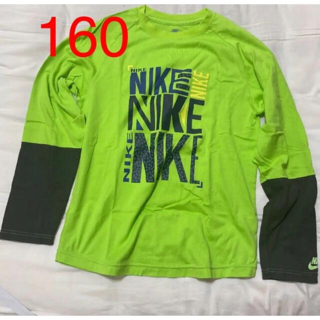 NIKE(ナイキ)のNIKE ナイキ　tシャツ　緑 グリーン 黄緑 黄色 ライトグリーン キッズ/ベビー/マタニティのキッズ服男の子用(90cm~)(Tシャツ/カットソー)の商品写真