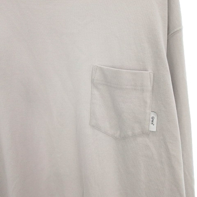 W)taps(ダブルタップス)のダブルタップス 21SS BLANK LS COPO Tシャツ グレー 04 メンズのトップス(Tシャツ/カットソー(七分/長袖))の商品写真