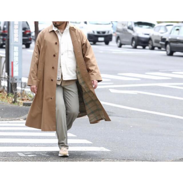 ステンカラーコートauralee 2018AW ステンカラーコート チェスター 