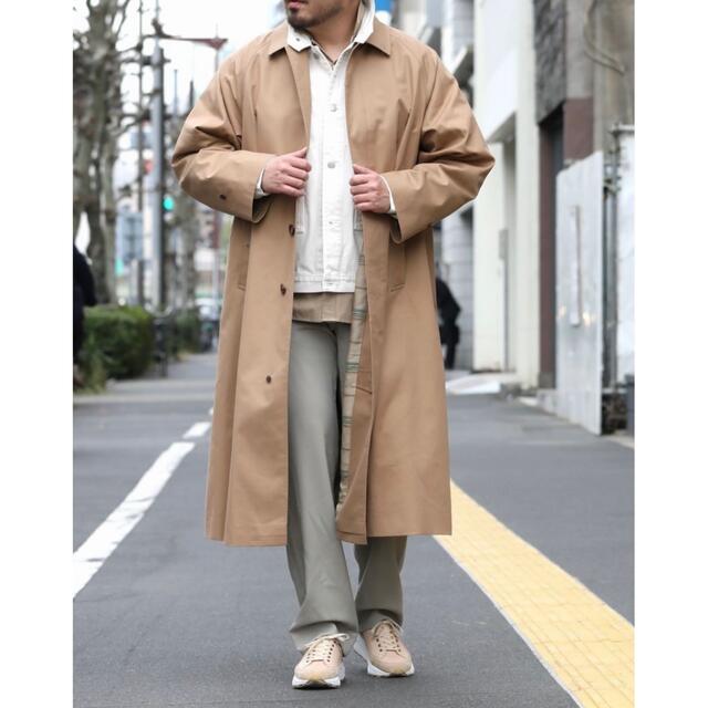 未使用タグ付】オーラリー ステンカラーコート-