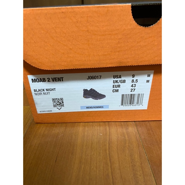 MERRELL(メレル)の27cm MERREL メレル MOAB モアブ ハイキング トレッキング メンズの靴/シューズ(スニーカー)の商品写真