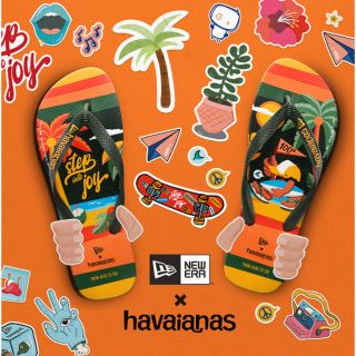 ハワイアナス(havaianas)のhavaianas✖️New Eraビーチサンダル 26cm(ビーチサンダル)