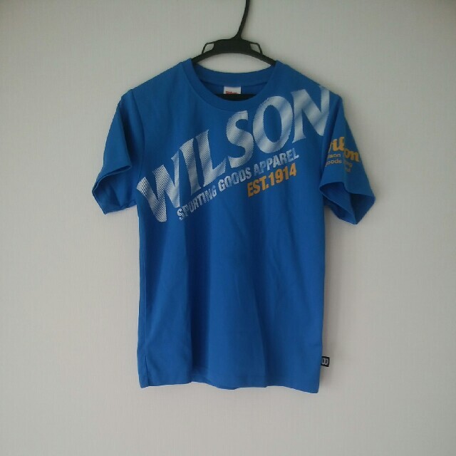 wilson(ウィルソン)のWilson Tシャツ ブルー 160 キッズ/ベビー/マタニティのキッズ服男の子用(90cm~)(Tシャツ/カットソー)の商品写真