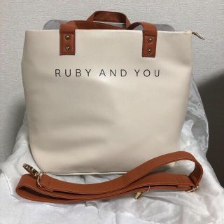 【人気完売品】Rubyandyou  3wayキャンバスバッグ　バックパック