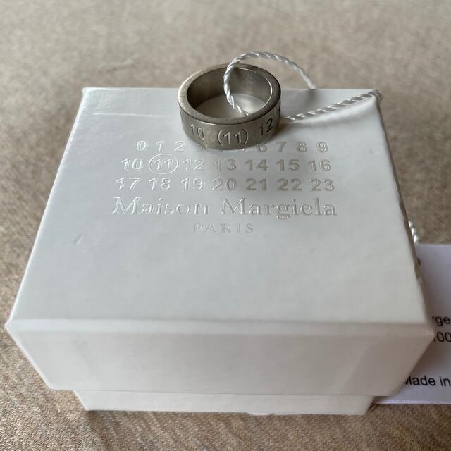メゾンマルジェラ MAISON MARGIELA ナンバリング ロゴ 指輪　M