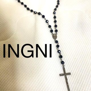 イング(INGNI)の【美品】INGNI イング　十字架　クロス　ネックレス(ネックレス)