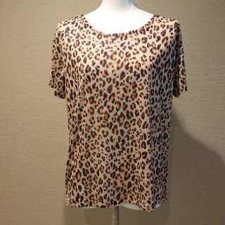 エイチアンドエム(H&M)のH&M レオパード Tシャツ(シャツ/ブラウス(長袖/七分))