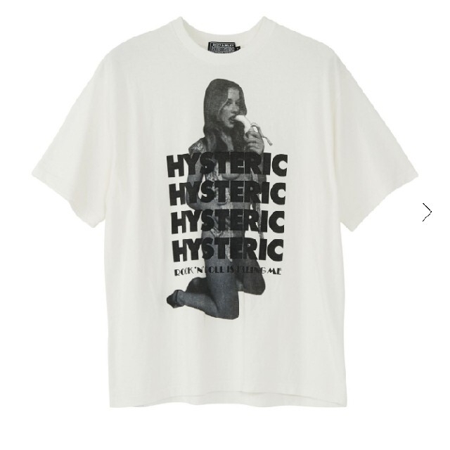 HYSTERIC GLAMOUR(ヒステリックグラマー)のヒステリックグラマー　MORNING LUCK Tシャツ メンズのトップス(Tシャツ/カットソー(半袖/袖なし))の商品写真
