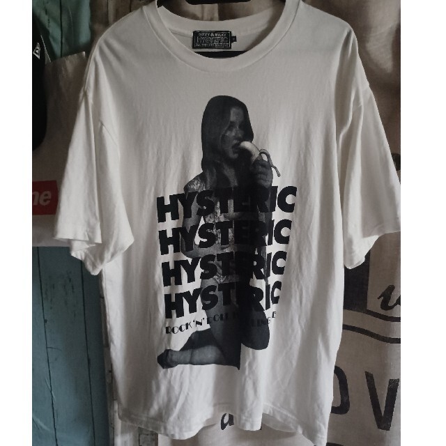 HYSTERIC GLAMOUR(ヒステリックグラマー)のヒステリックグラマー　MORNING LUCK Tシャツ メンズのトップス(Tシャツ/カットソー(半袖/袖なし))の商品写真