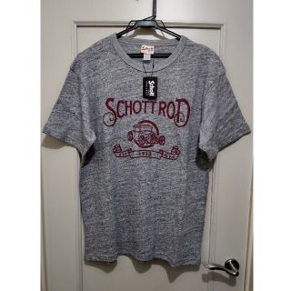 ショット(schott)のSchott　杢グレー　半袖　Tシャツ(Tシャツ/カットソー(半袖/袖なし))