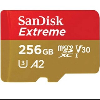 サンディスク(SanDisk)のSanDisk Extreme microSD 256GB サンディスク(PC周辺機器)