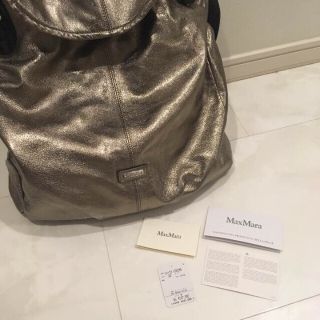 マックスマーラ(Max Mara)の定価13万7,550円 マックスマーラ ショルダーバッグ ゴールド ブラック(ショルダーバッグ)