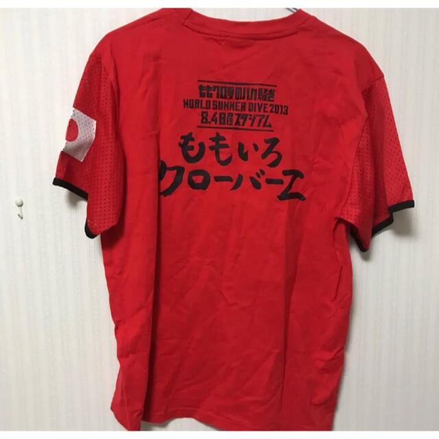 ももいろクローバーZ(モモイロクローバーゼット)のTシャツ　ももいろクローバー　百田夏菜子　ライブグッズ　写真付き エンタメ/ホビーのタレントグッズ(アイドルグッズ)の商品写真