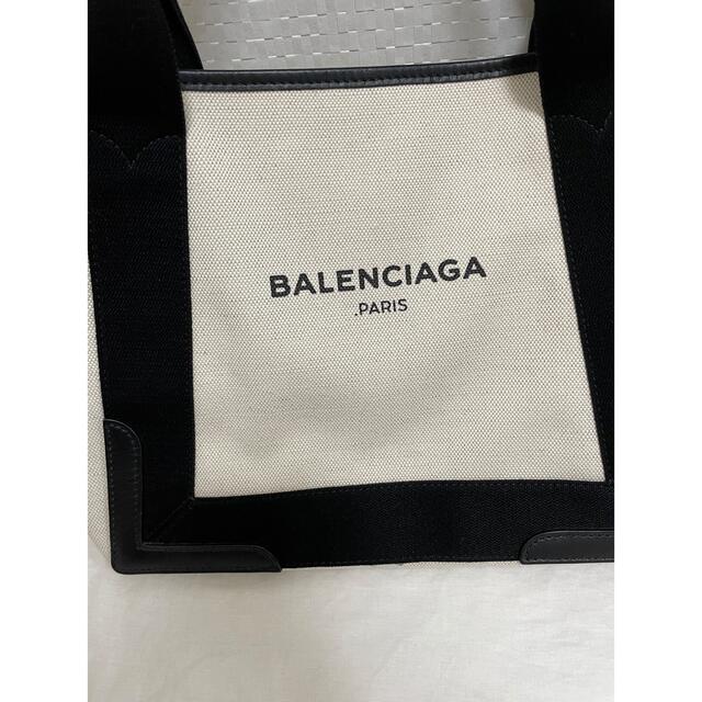BALENCIAGA BAG(バレンシアガバッグ)のバレンシアガ　ネイビーカバ　S キャンバス　トートバッグ レディースのバッグ(トートバッグ)の商品写真